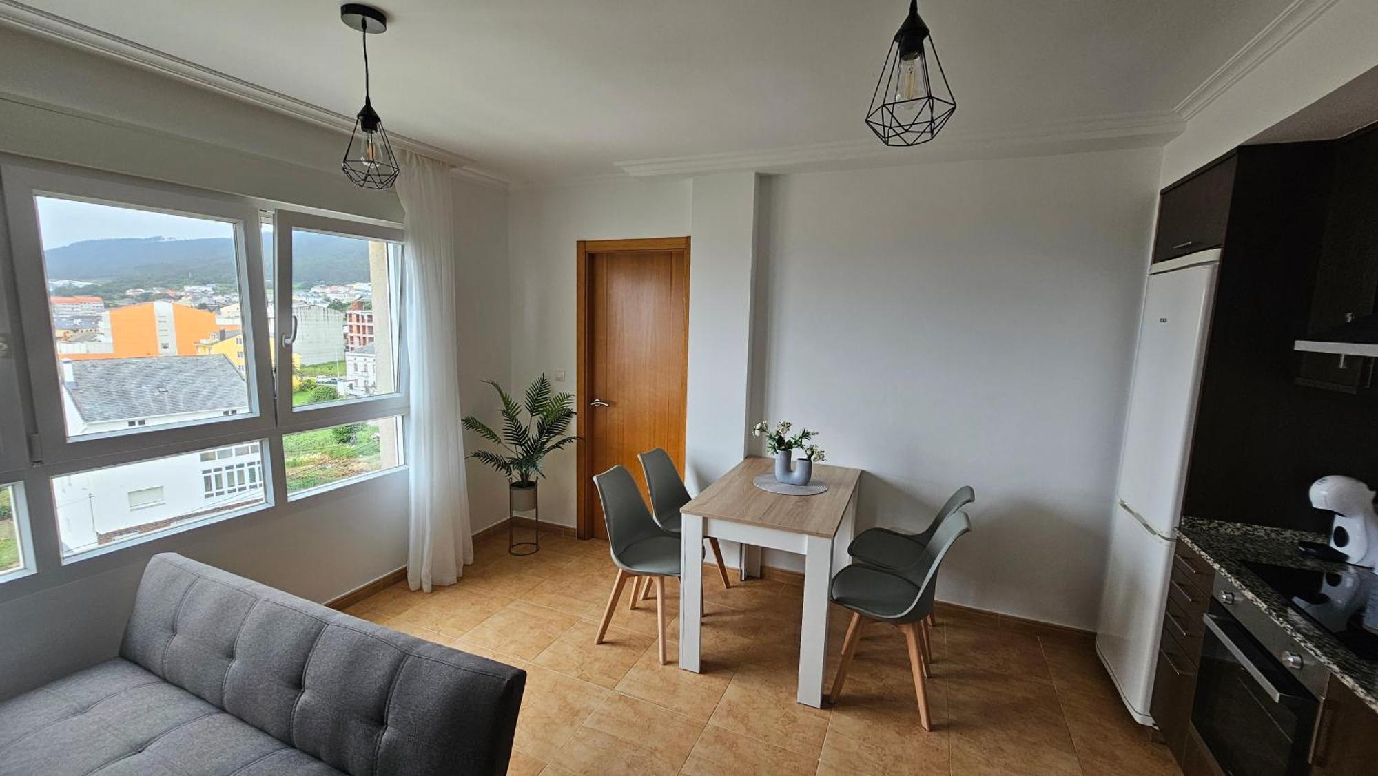 Apartamento Faro Burela Exteriör bild