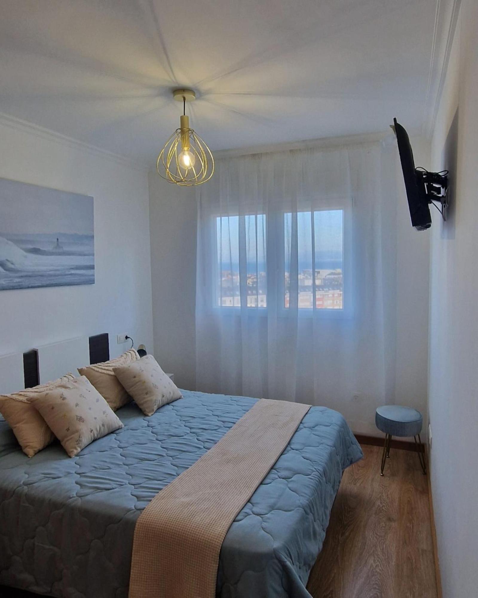Apartamento Faro Burela Exteriör bild